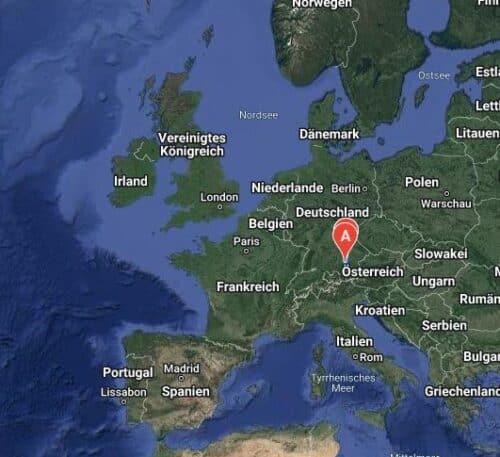 Google Maps Europakarte